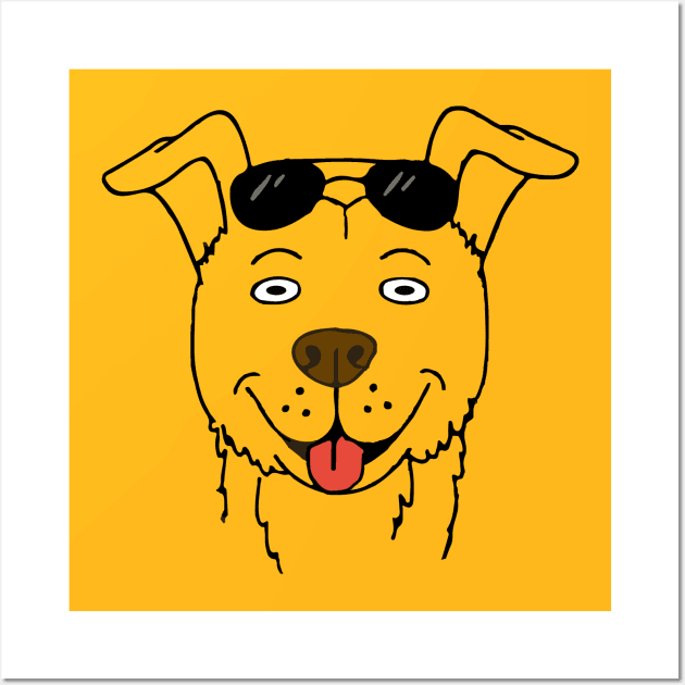 Mr Peanutbutter Wall Art by GeleHaas